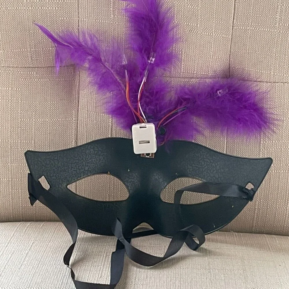 Halloween Mask Light Up Party Eye Masquerade Fancy Party Mask Women Mask